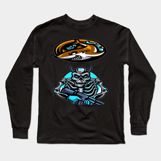 Monster hunter Long Sleeve T-Shirt by joshsmith